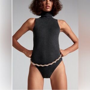 Zara Ribbed Turtleneck